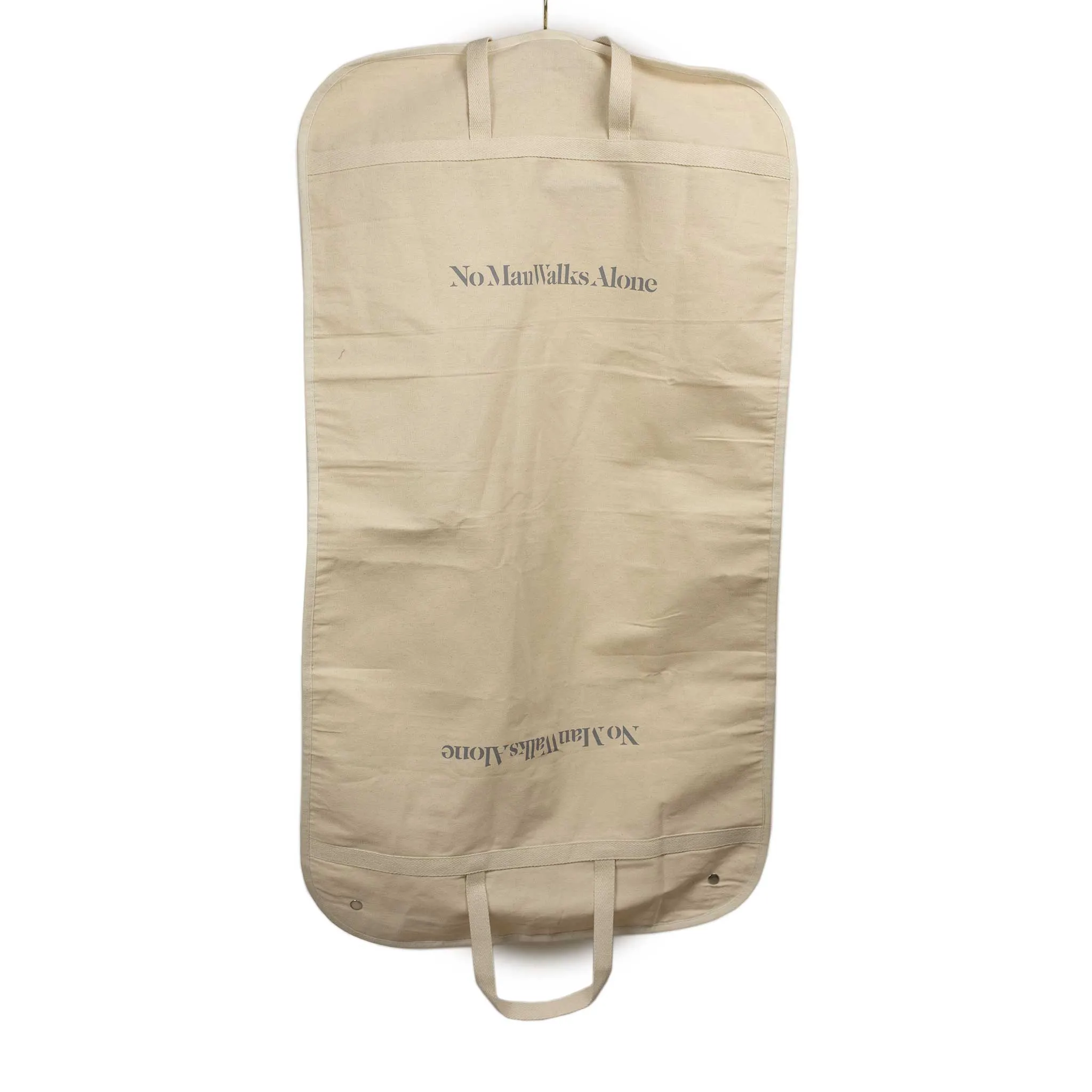 3-pack Garment bags  in undyed cotton canvas