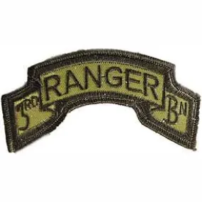 3rd Ranger Battalion Scroll Patch