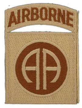 82nd Airborne w Tab Patch