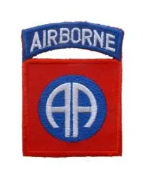 82nd Airborne w Tab Patch