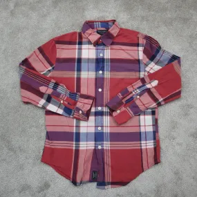 Abercrombie & Fitch Mens Plaid Button Down Shirt Long Sleeves Multi Size X-Small