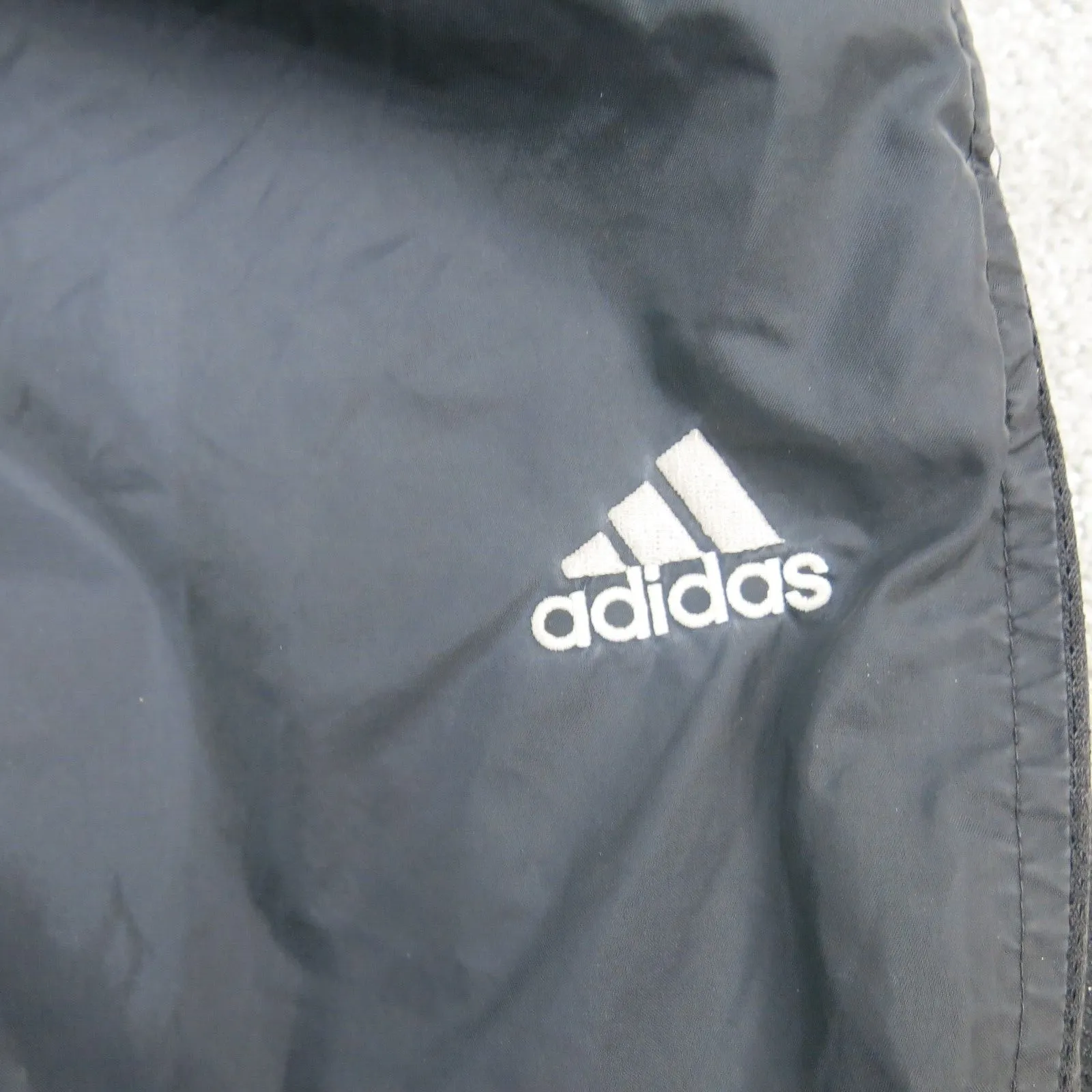 Adidas CA 00411 Mens Wind & Waterproof Pant Straight Leg Black Size X Large