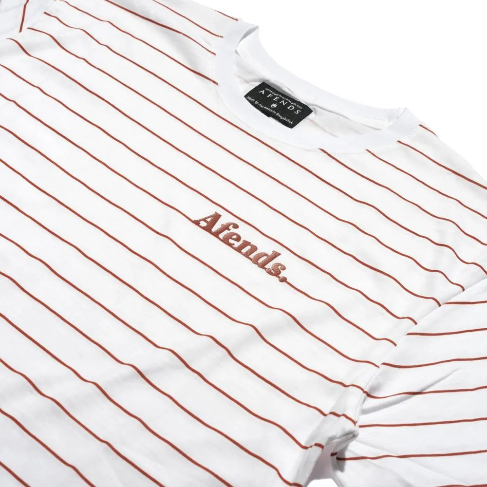 Afends Mens Clear - Logo Slim Tee