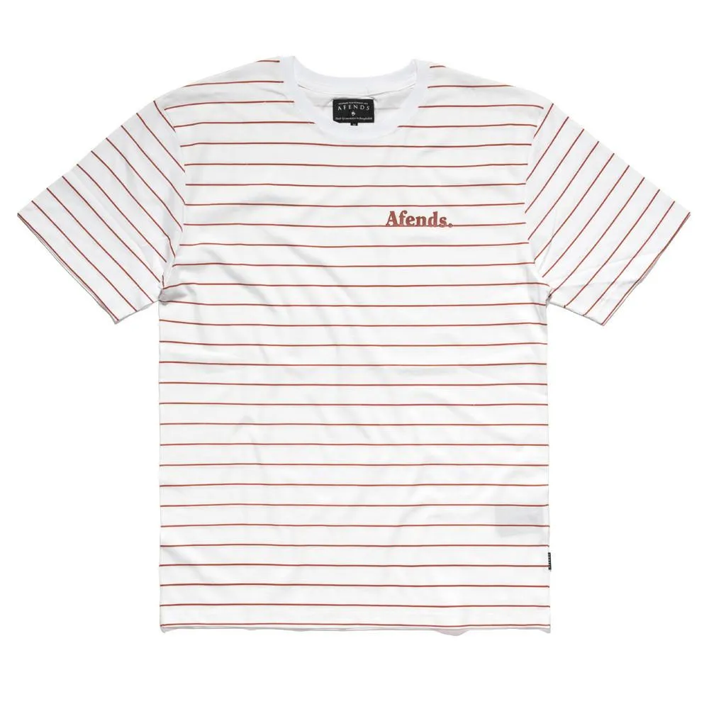 Afends Mens Clear - Logo Slim Tee