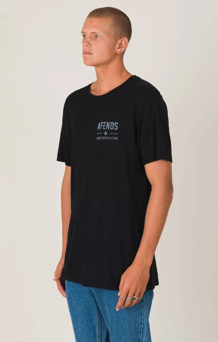 Afends Mens Eco Est. - Standard Fit Hemp Tee