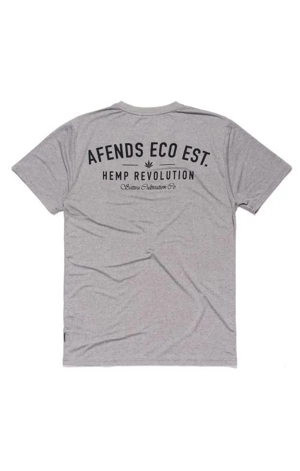 Afends Mens Eco Est. - Standard Fit Hemp Tee