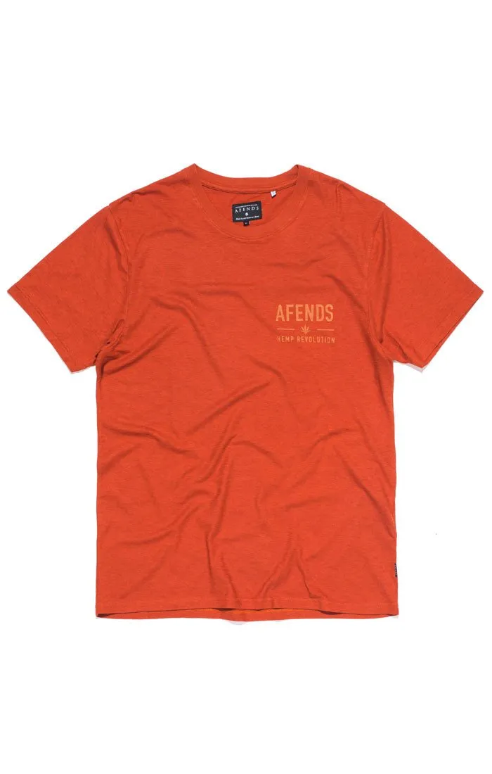 Afends Mens Eco Est. - Standard Fit Hemp Tee