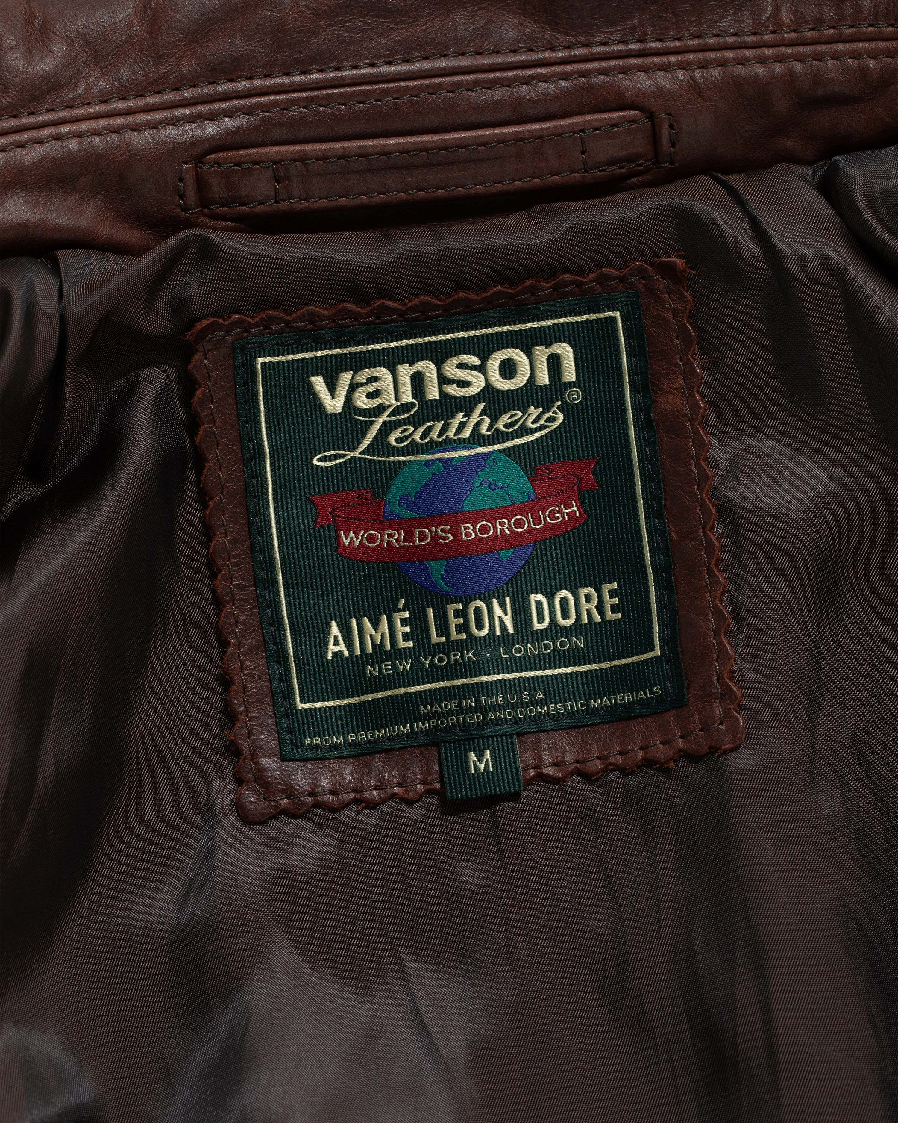 ALD / Vanson Pony Hair Bones Jacket