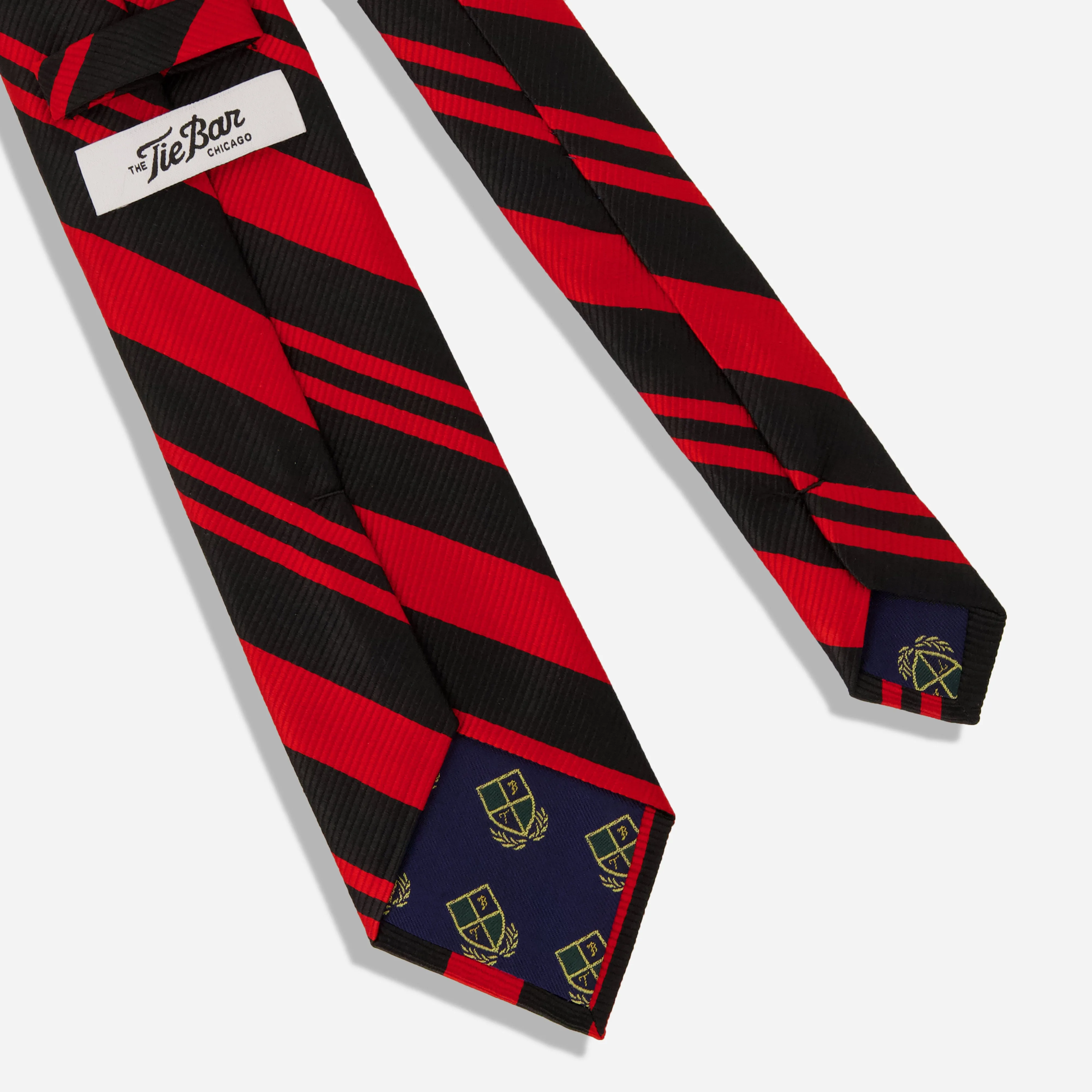 Alma Mater Heritage Founders Repp Red Tie