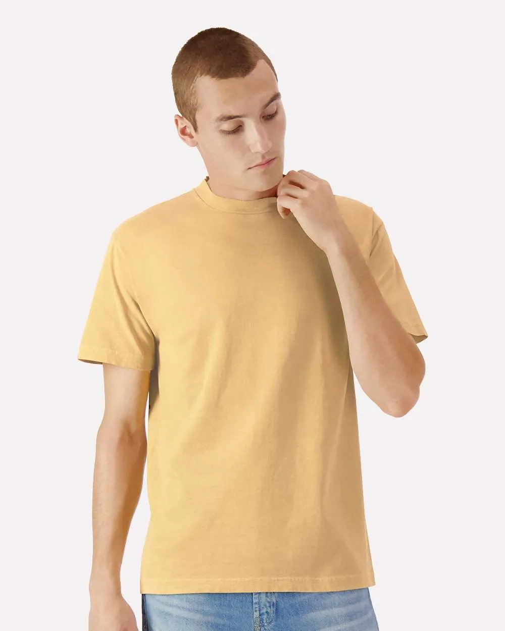 American Apparel Garment-Dyed Heavyweight Cotton Tee 1301GD