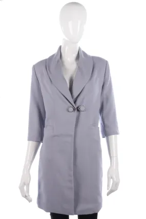 Barrington Ayre purple duster coat, brand new, size M/L