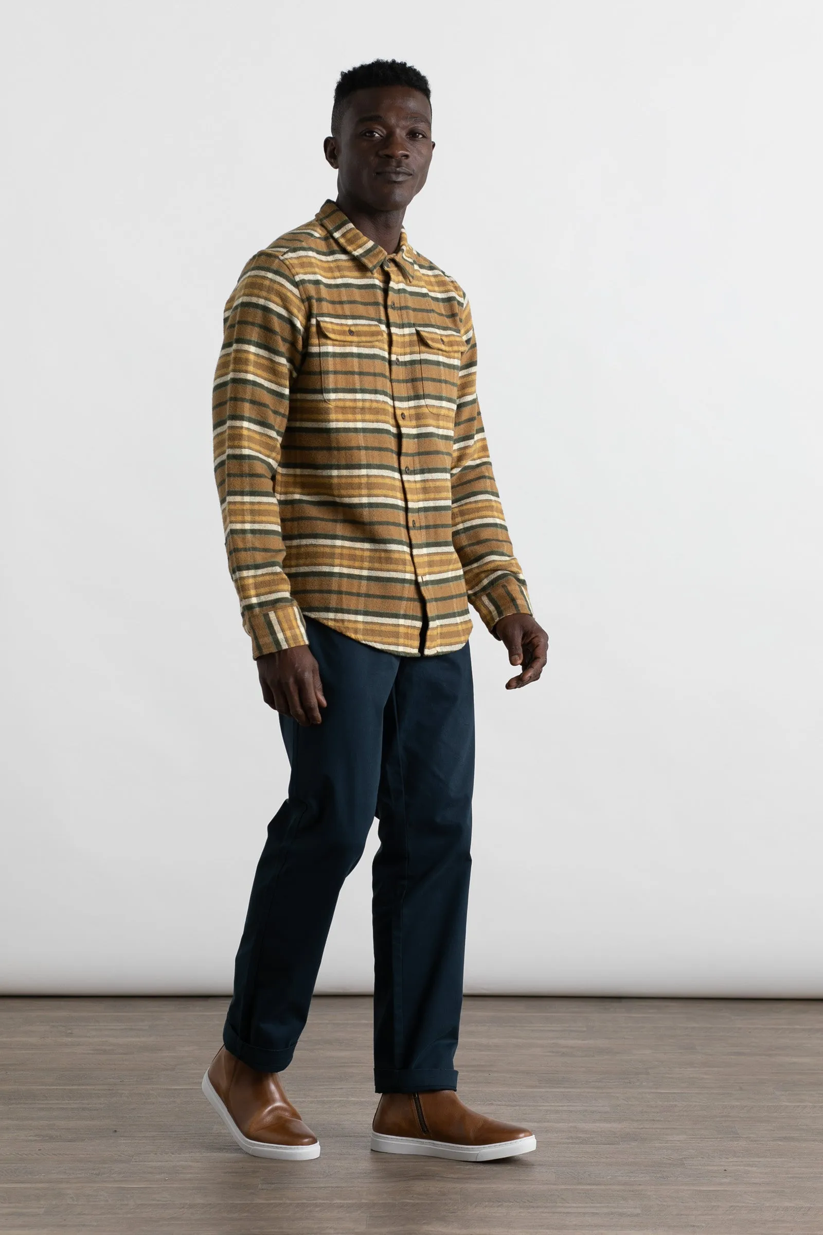 Bedford Shirt / Hemlock Doubleface