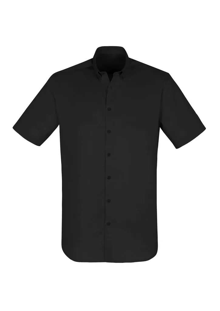 Biz Collection Camden Mens S/S Shirt (S016MS)-Clearance