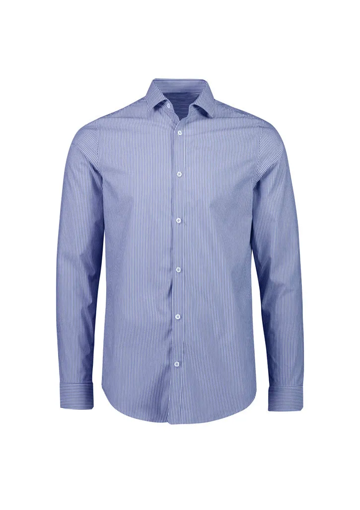 Biz Collection Mens Conran Tailored Long Sleeve Shirt (S337ML)