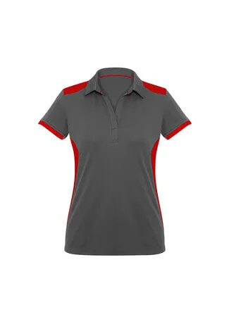 Biz Collection Womens Rival S/S Polo(P705LS)-Clearance