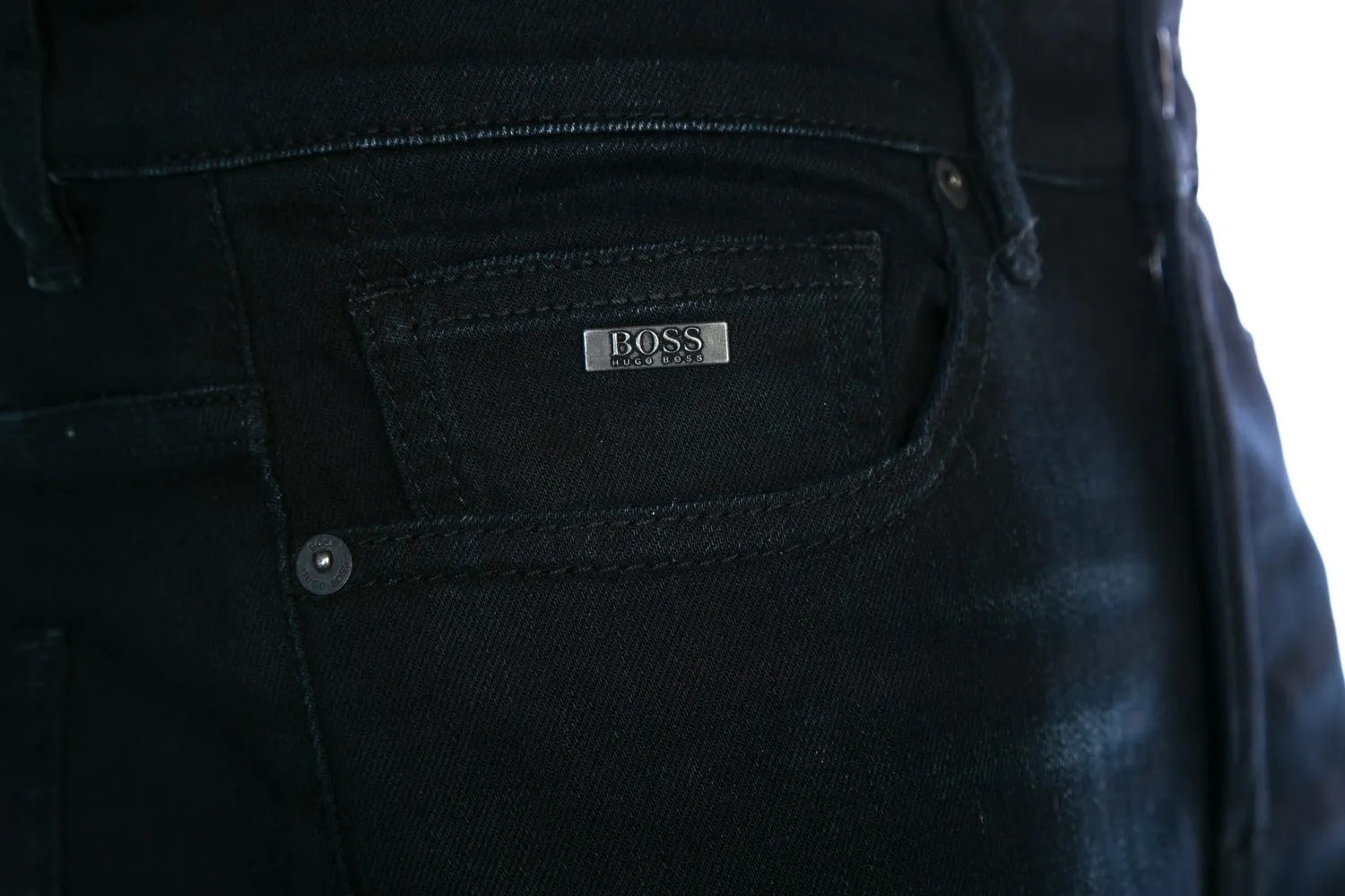 BOSS Delaware Jean in Dark Blue Denim