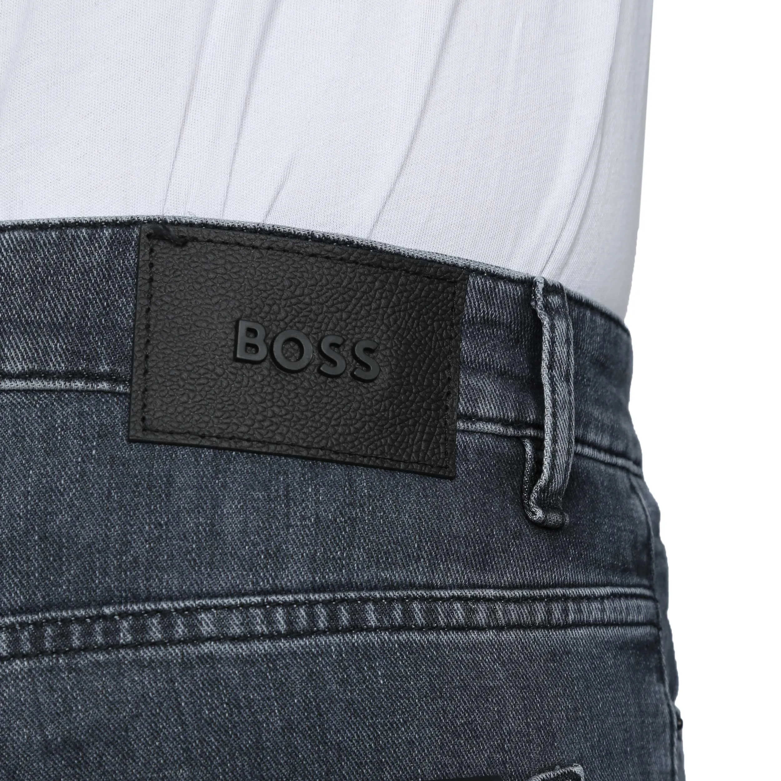 BOSS Delaware3 1 Jean in Charcoal