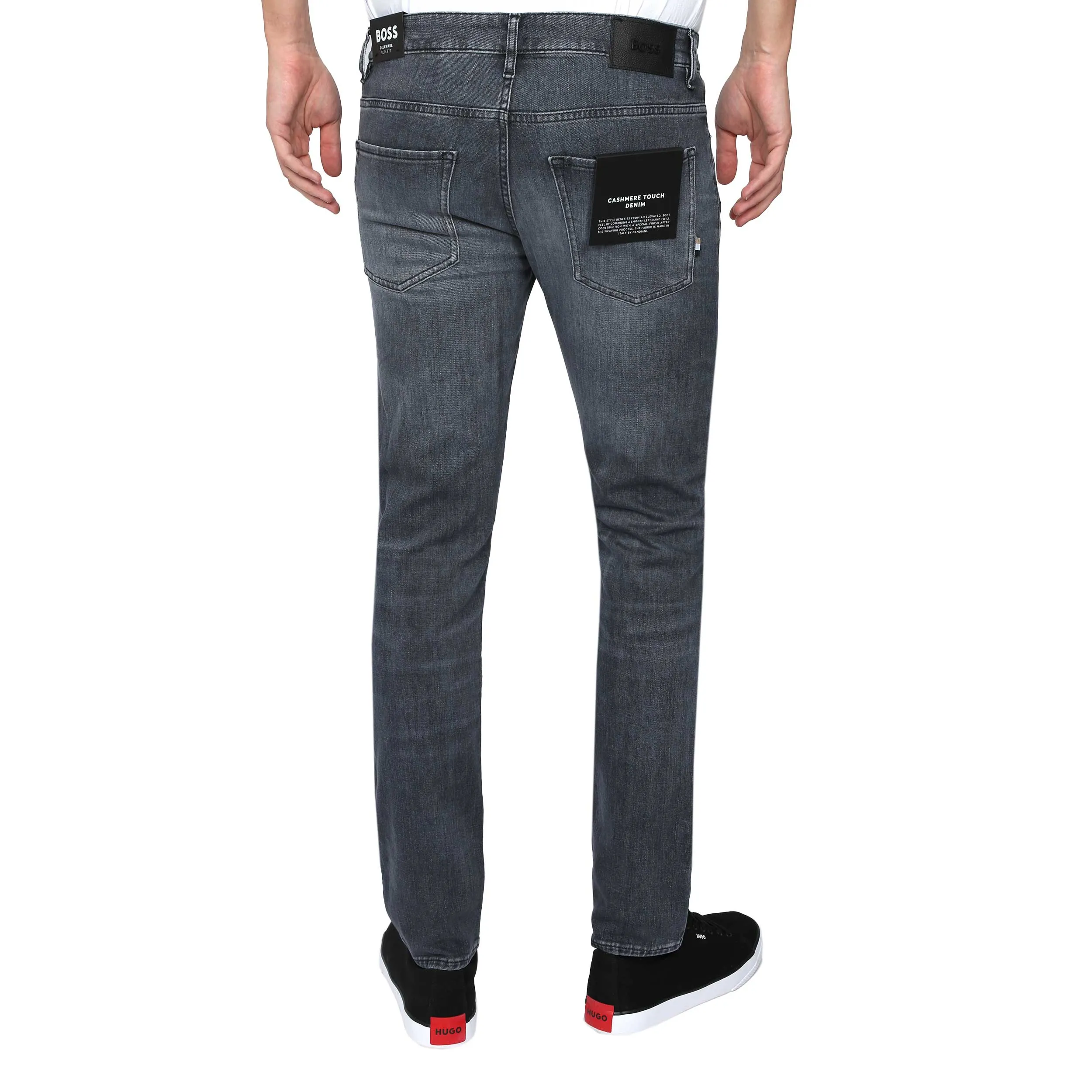 BOSS Delaware3 1 Jean in Charcoal