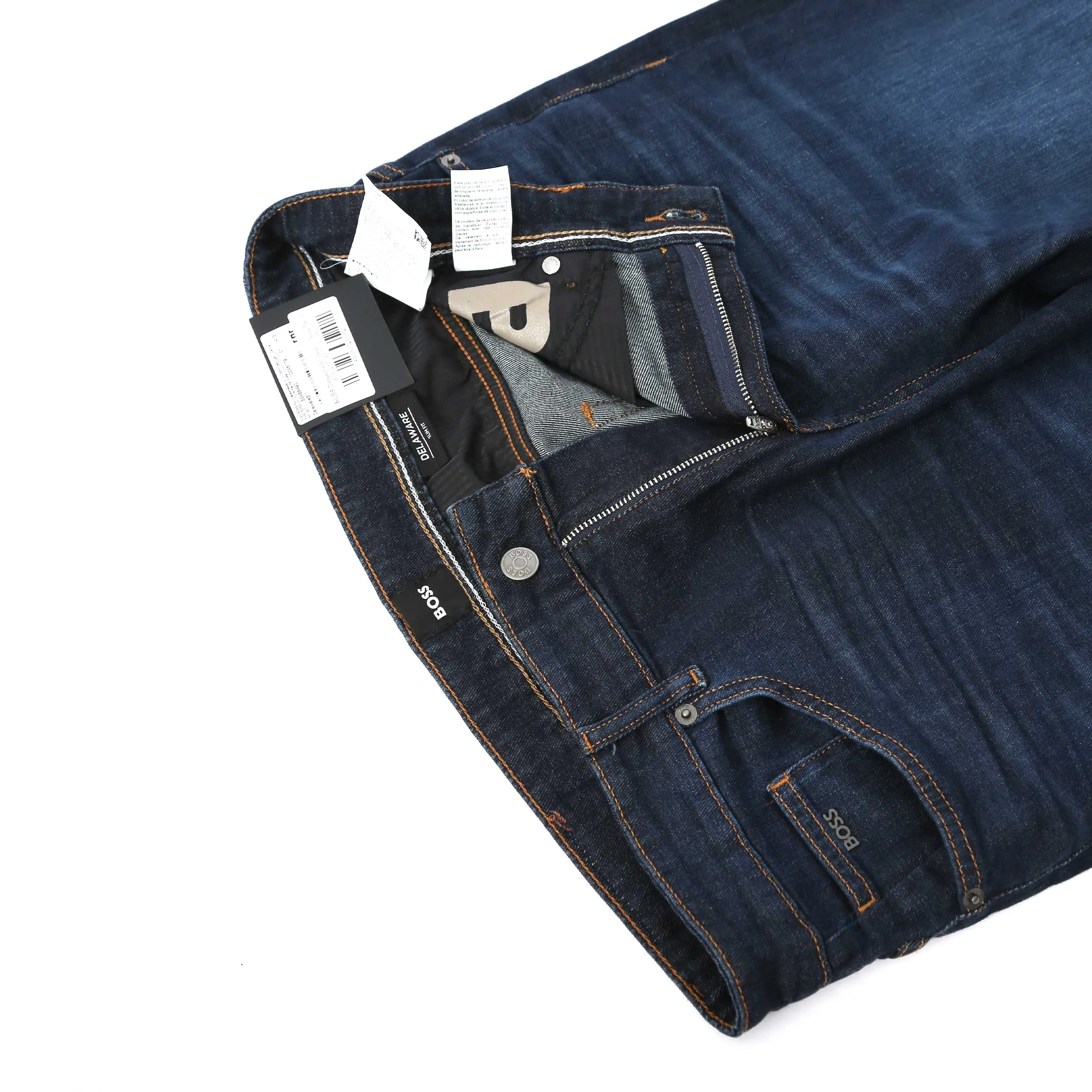 BOSS Delaware3-1 Jean in Navy Denim