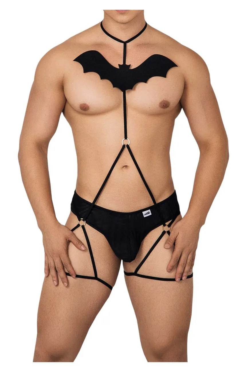 CandyMan 99631 Bat Two Piece Set Color Black