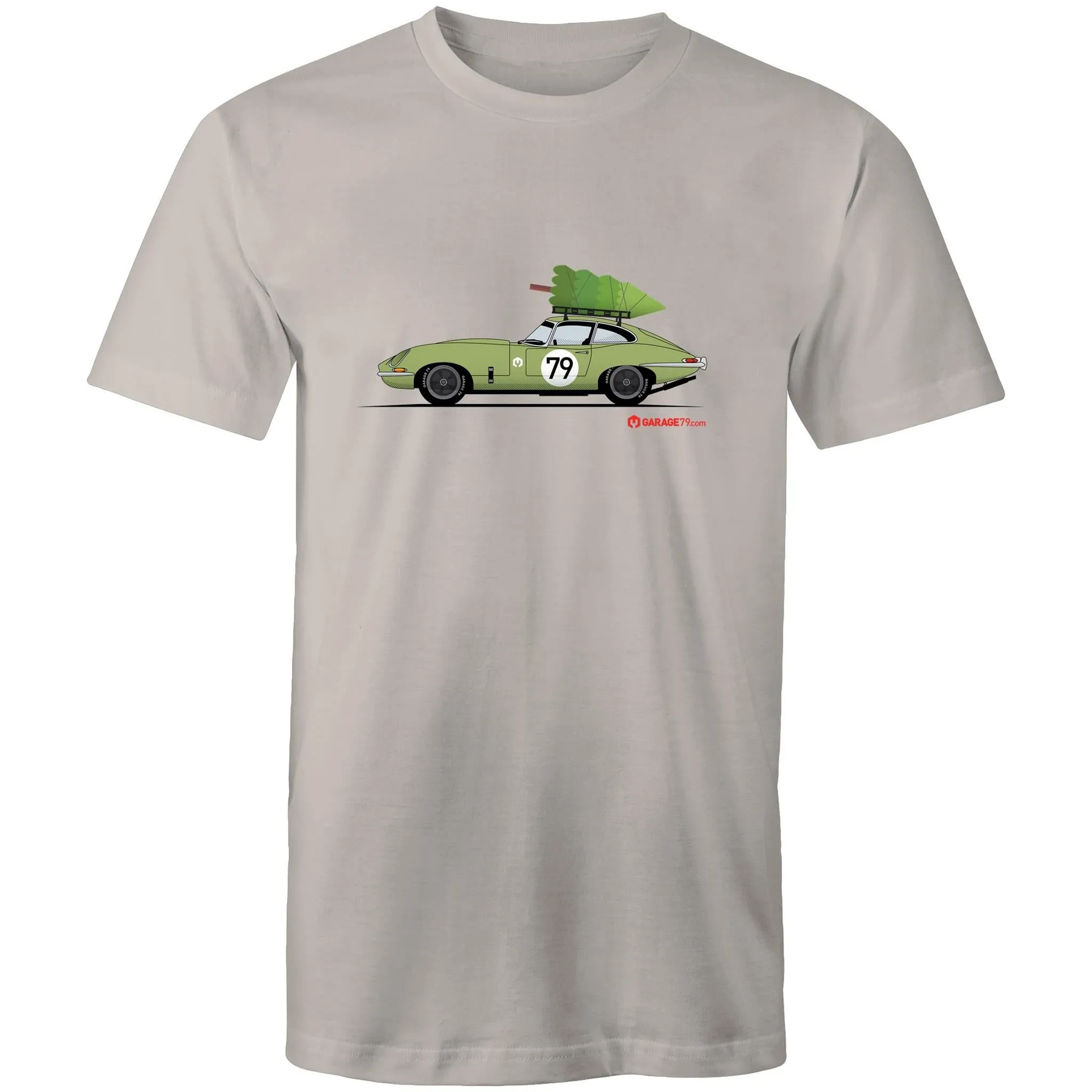 Christmas Jaguar E-Type Series Mens T-Shirt