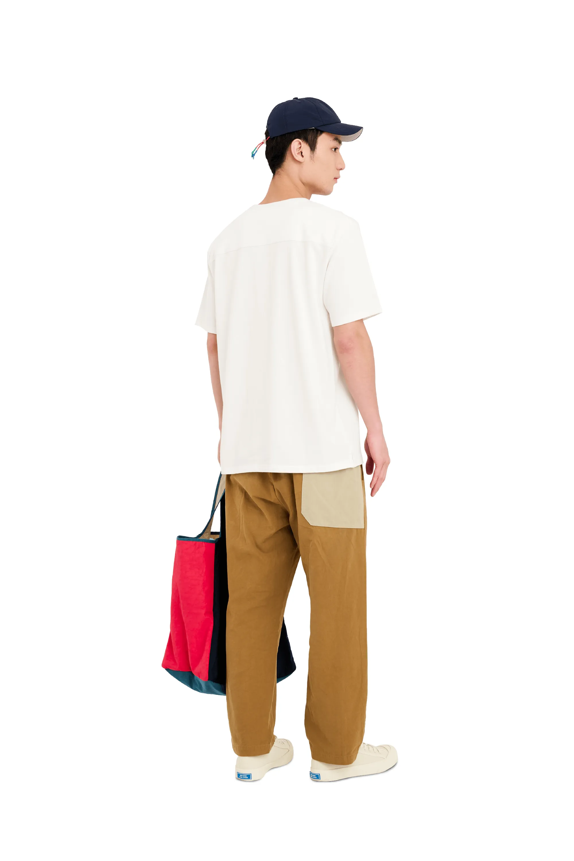 Contrast Pocket Tapered Trouser