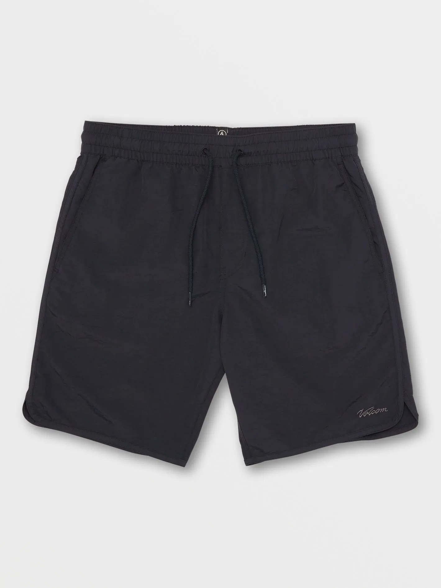 Eddison Elastic Waist Shorts - Black