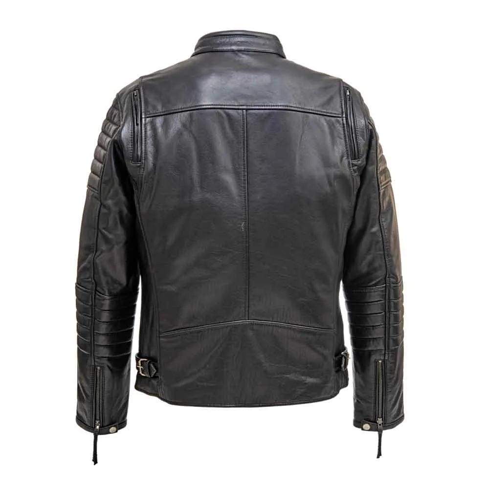 Enforcer™ Leather Biker Jacket