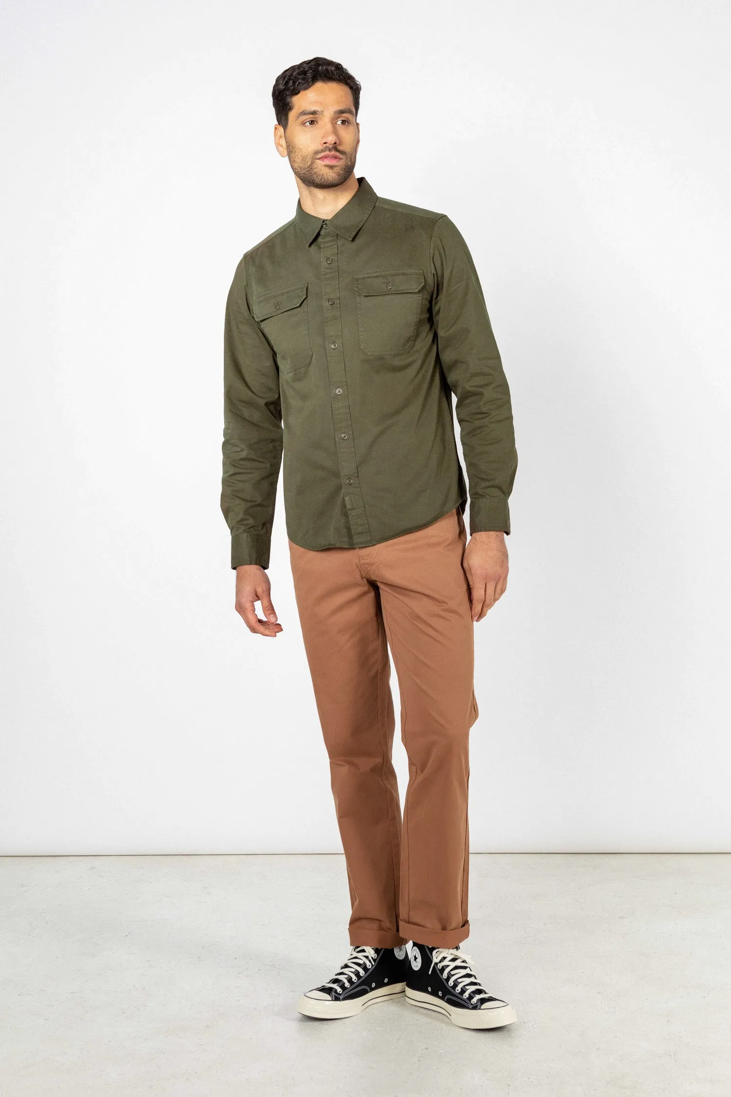 Eugene Utility Shirt / Olive