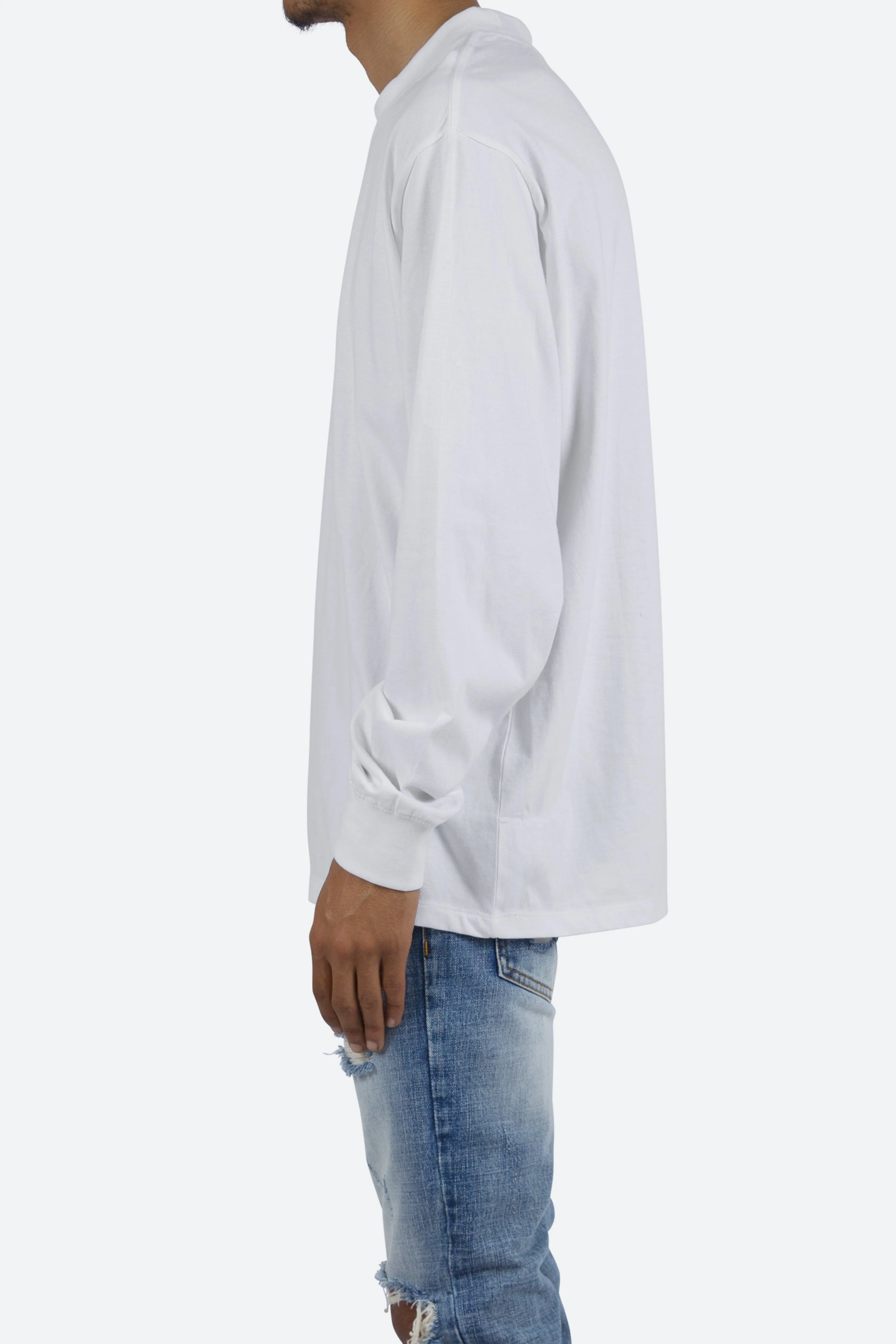 Every Day L/S Tee - White