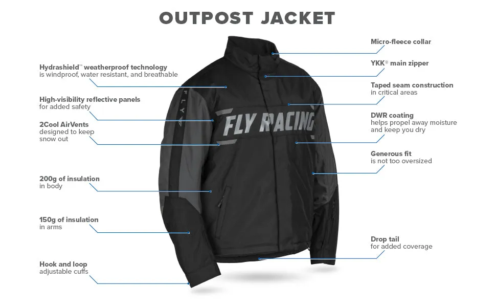 Fly Racing Outpost Snow Jacket