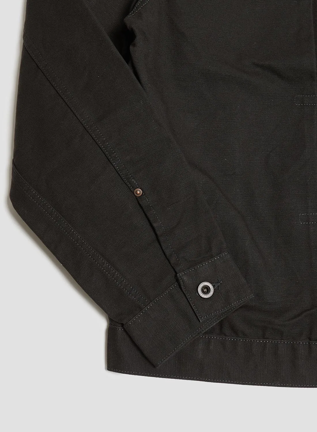 FOB Factory Cotton Duck Jacket Black