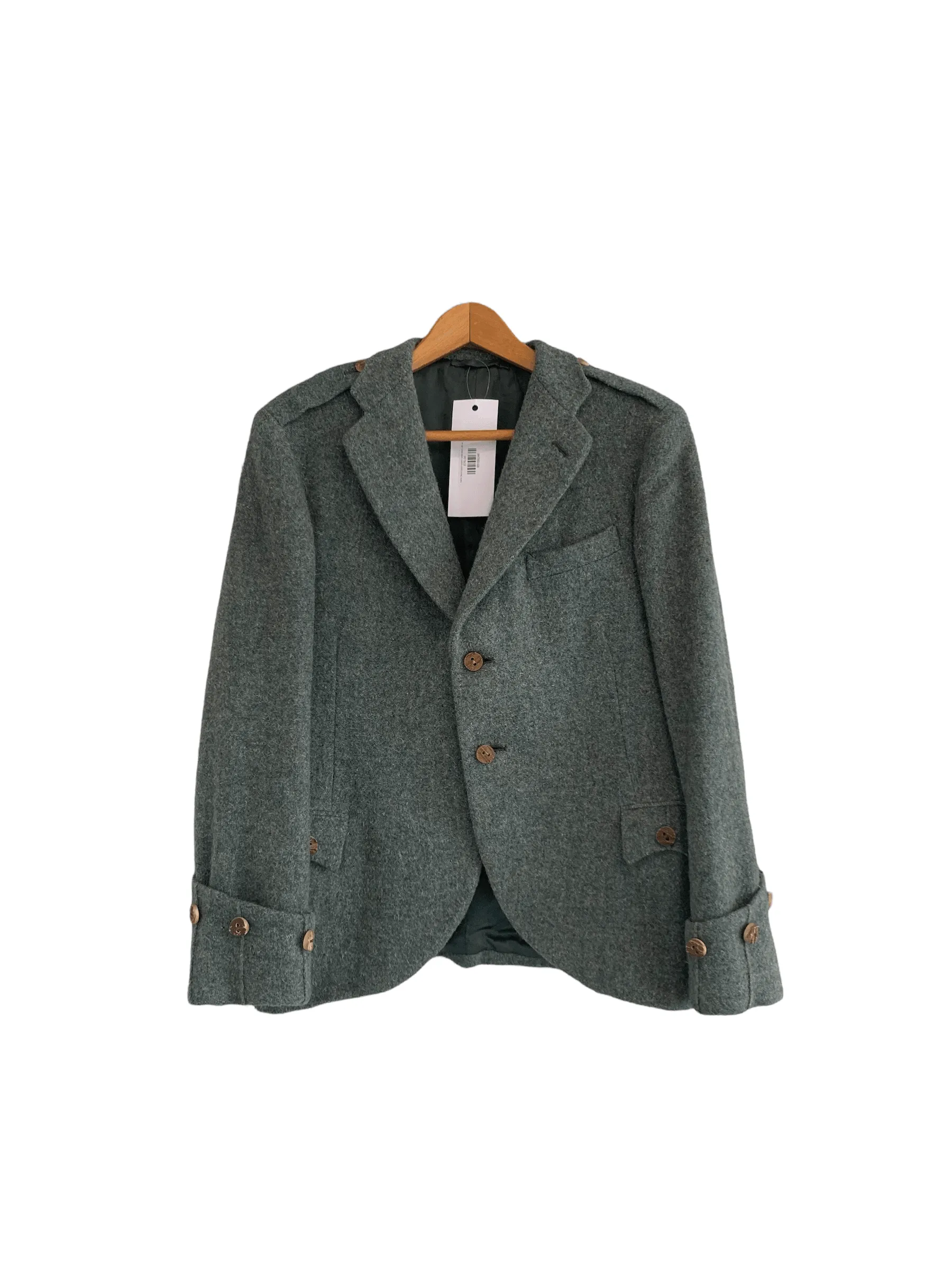 Harris Tweed Country Jacket Green UK size L