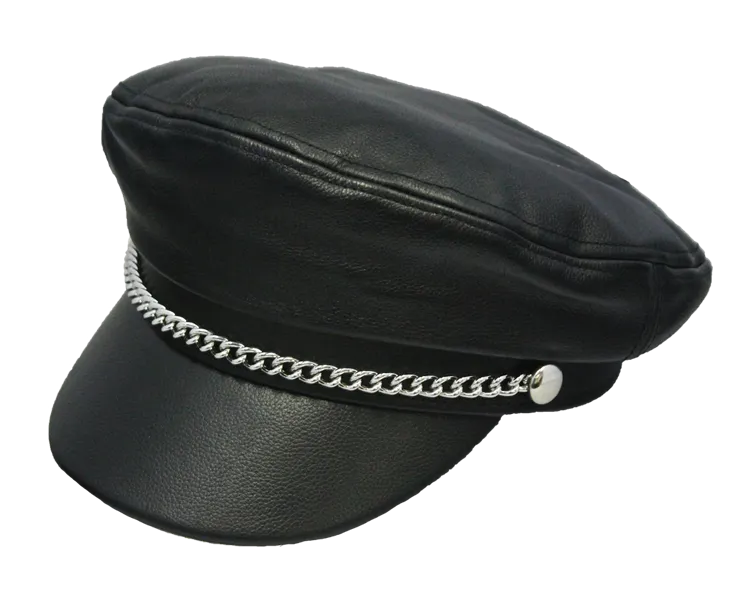 Henschel Hat Company | Trinity Leather Brando Cap