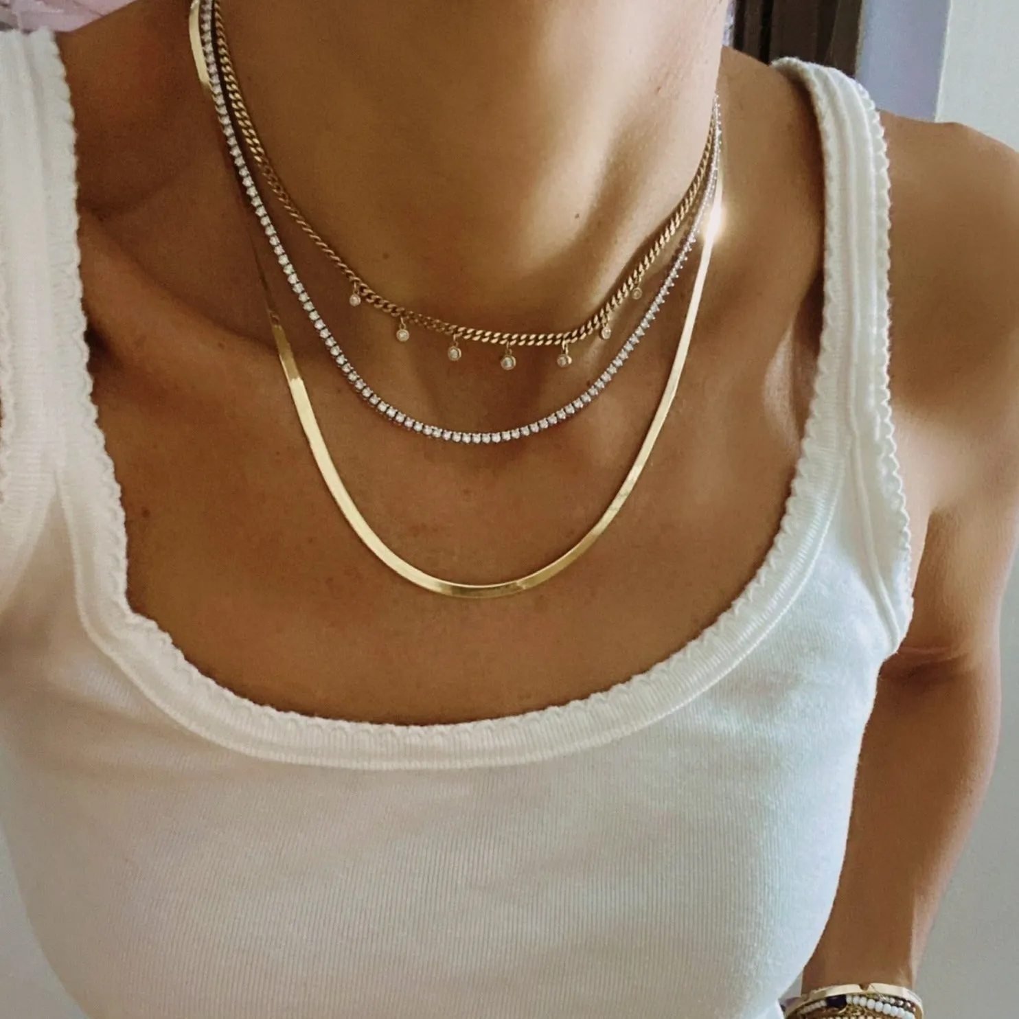 Herringbone Chain Necklace