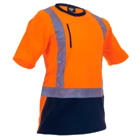 Hi Vis Day/Night Short Sleeve Polar Fleece T-shirt