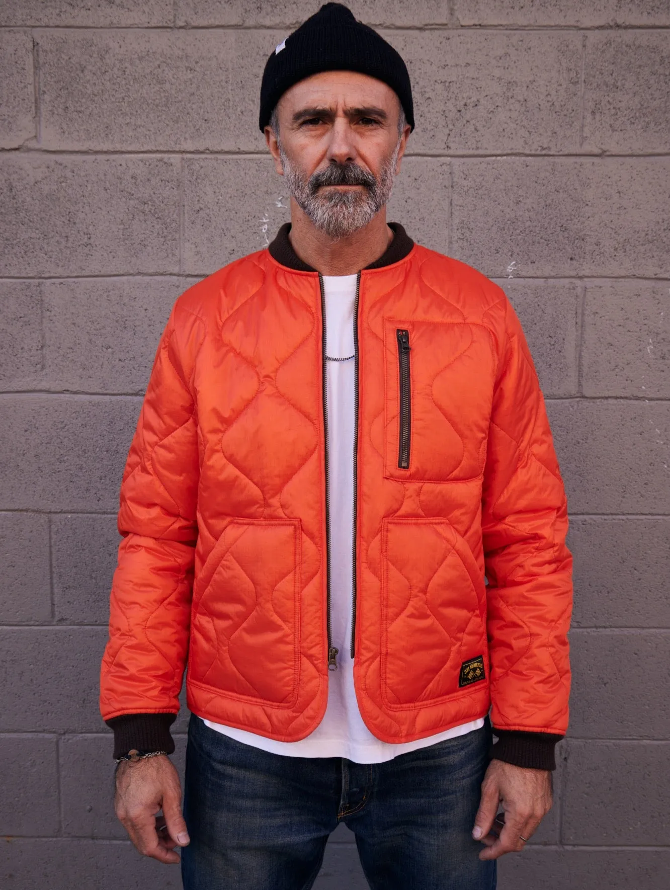 Humboldt Quilted Liner Jacket - Orange