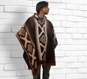 Indigenous fair trade ponchos#54