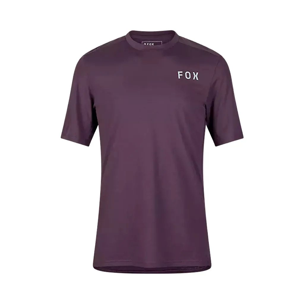 Jersey Fox Mens Ranger Alyn Drirelease SS - Dark Purple