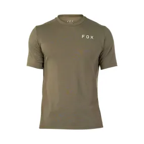 Jersey Fox Mens Ranger Alyn Drirelease SS - Olive Green