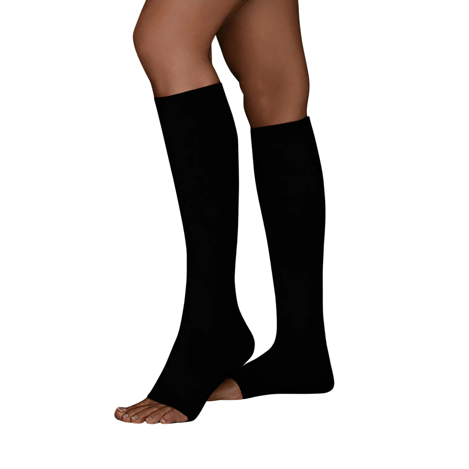 Juzo Move Compression Stockings, 20-30 mmHg, Knee High, Open Toe