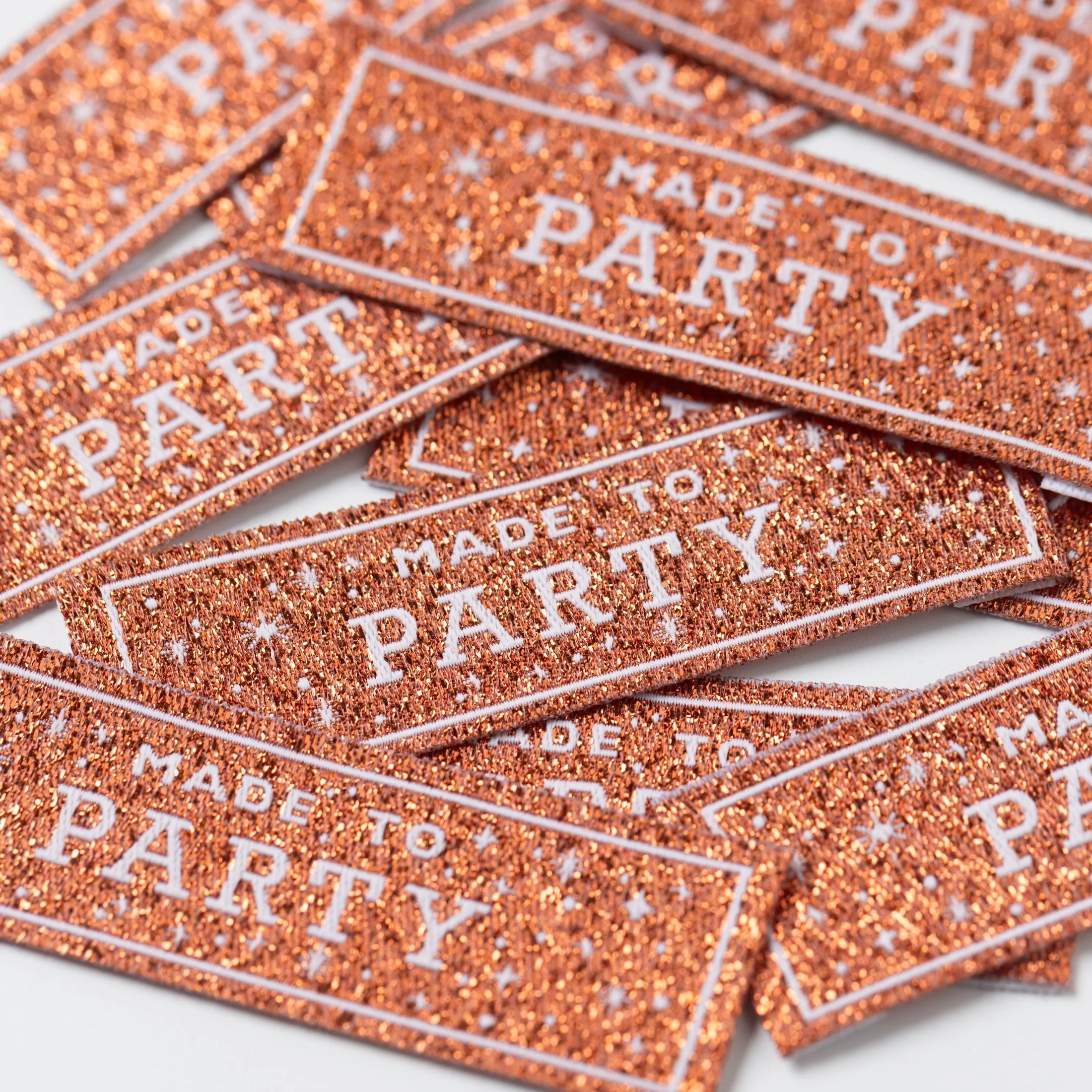 Little Rosy Cheeks - Pack Of 6 Sewing Labels - Made To Party