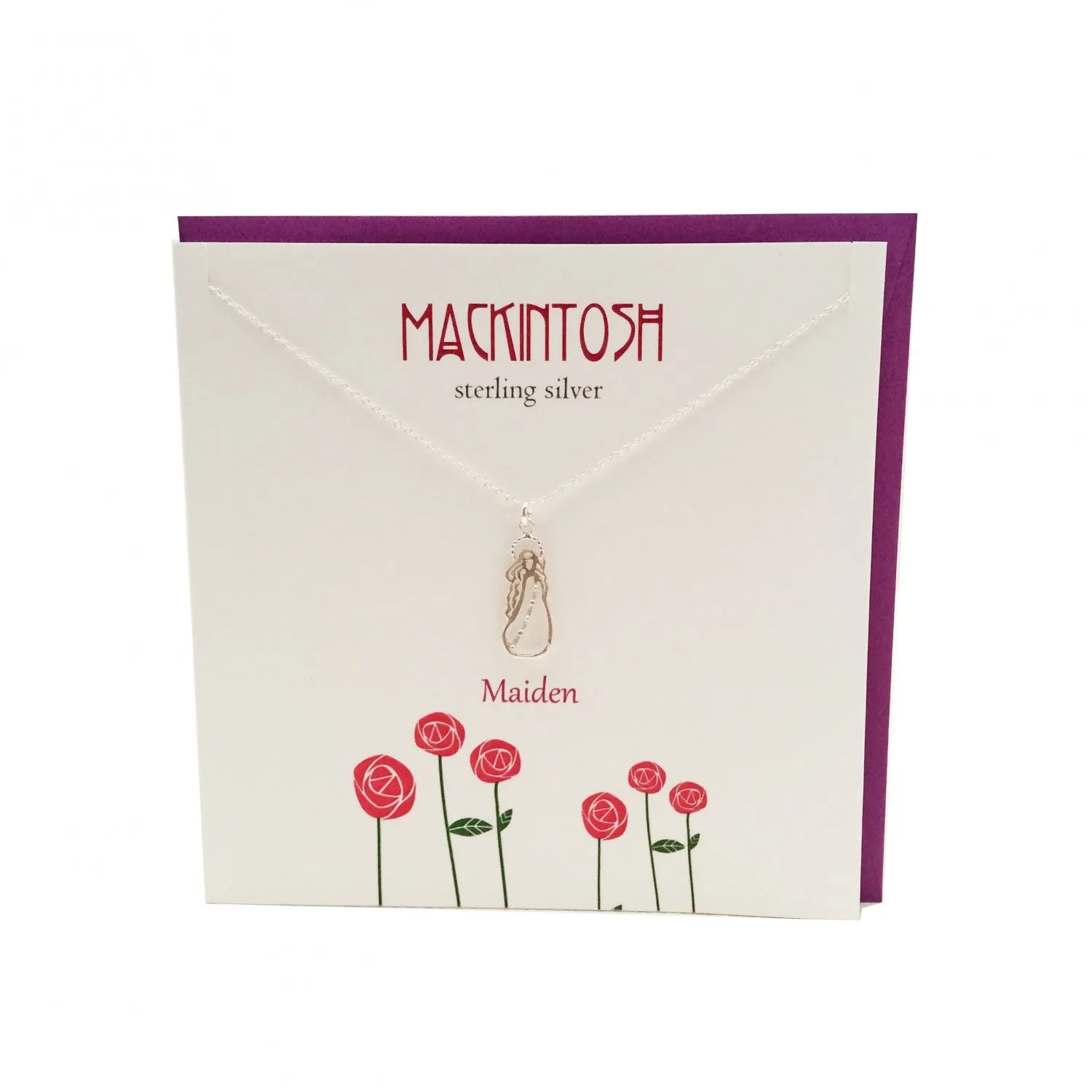 Maiden Pendant - Jewellery Card