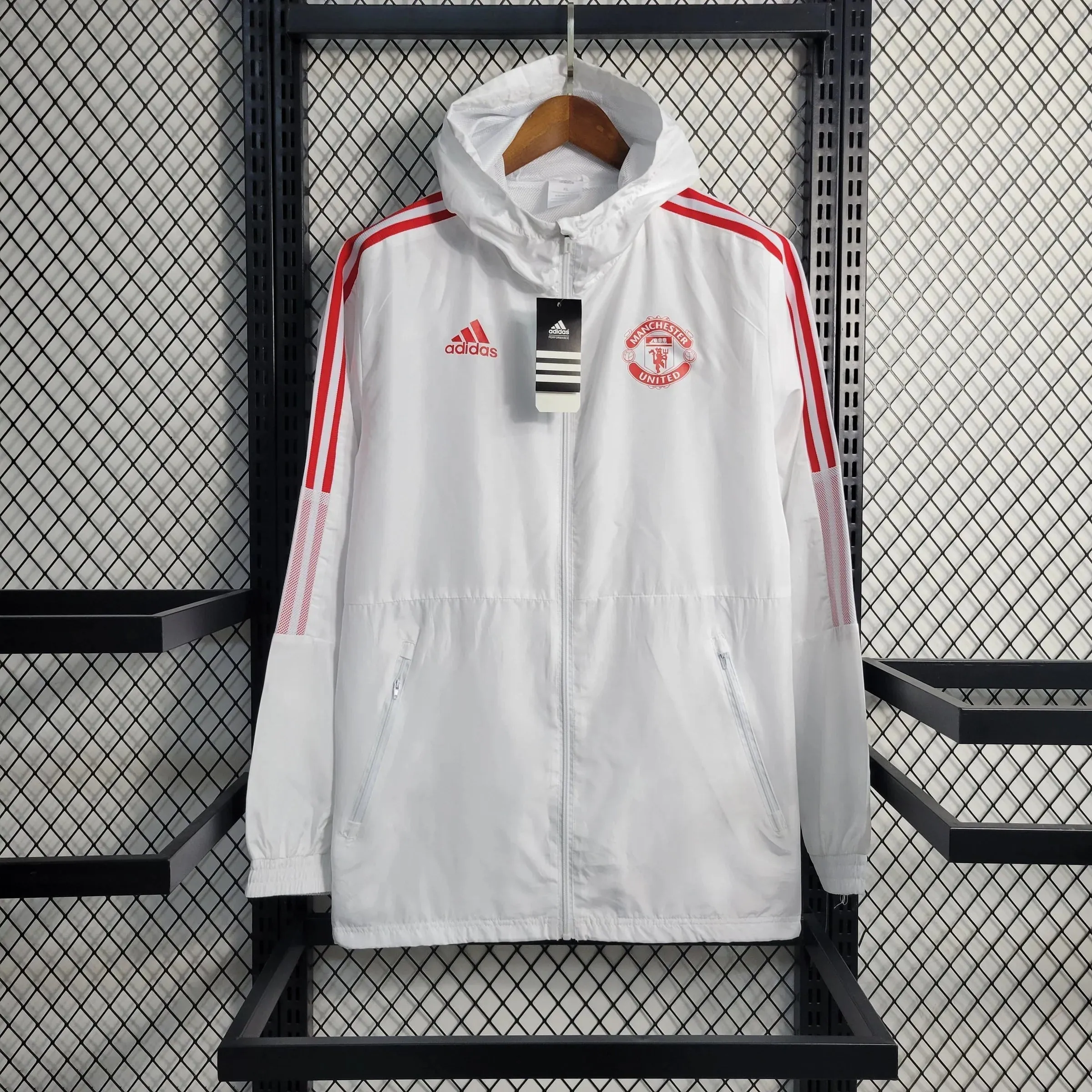 Manchester United Windbreaker Jacket 23/24 - White