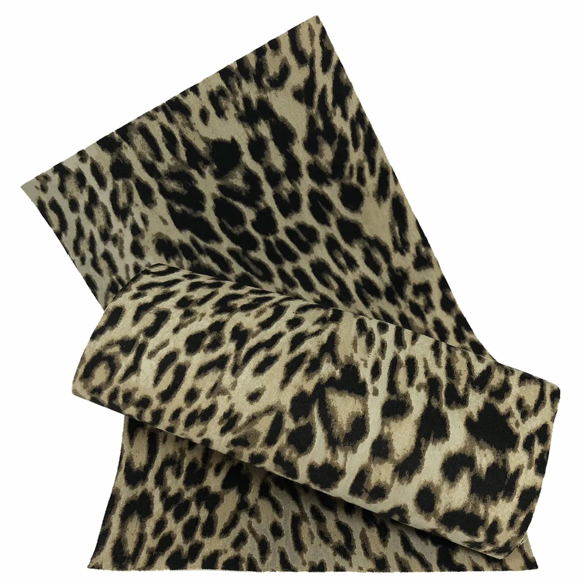 Marbet Leopard Print Iron-on Mending Fabric - 40 x 15cm