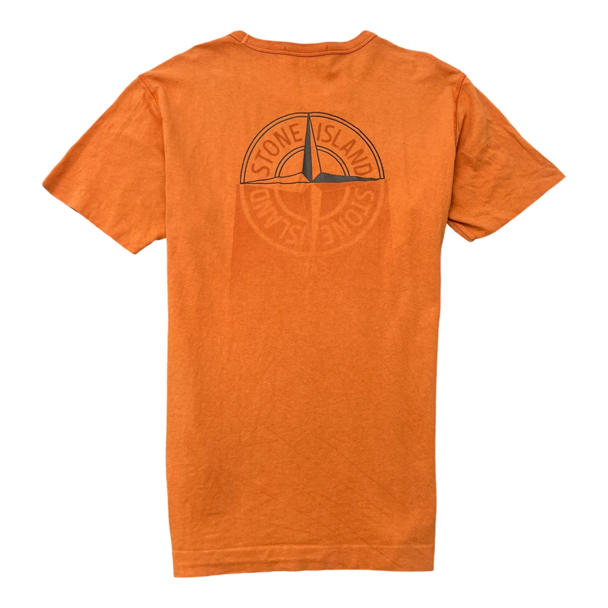 Men's Logo T-Shirt Orange Size S