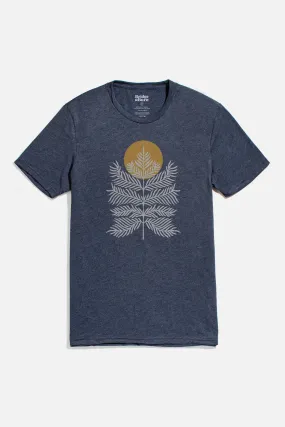 Men's Peace in Plants Tee / Navy