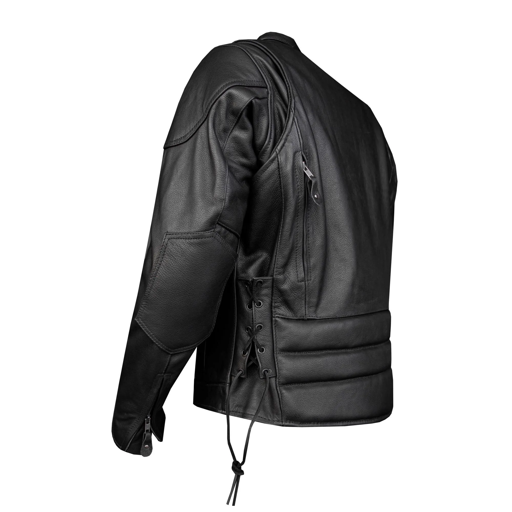 Mens Racer Jacket with Gun Pockets