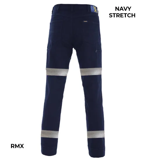 MENS - RMX STRETCH WORK PANT WITH TAPE - RMX001R