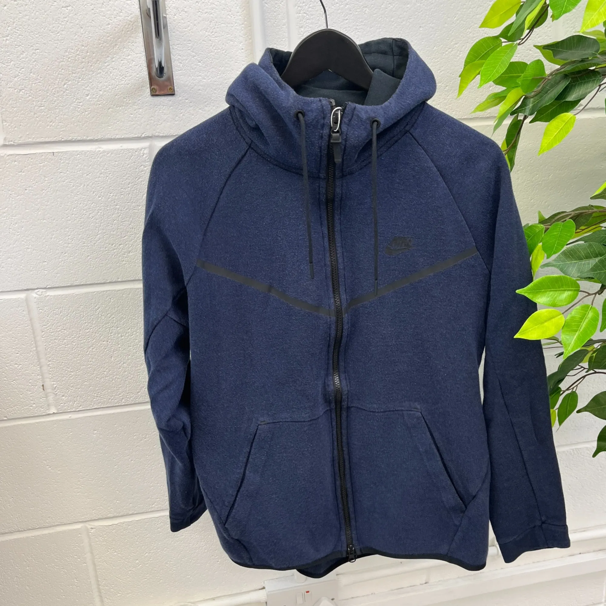 Men's Tech Hoodie Navy Size L